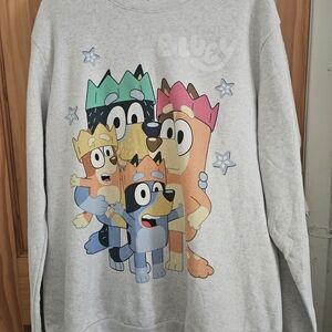 Graphic Men's Sweater - Gray
